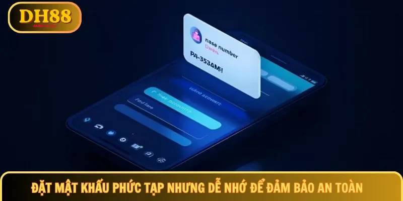 Đặt mật khẩu phức tạp nhưng dễ nhớ để đảm bảo an toàn
