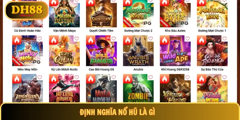 Định nghĩa nổ hũ là gì